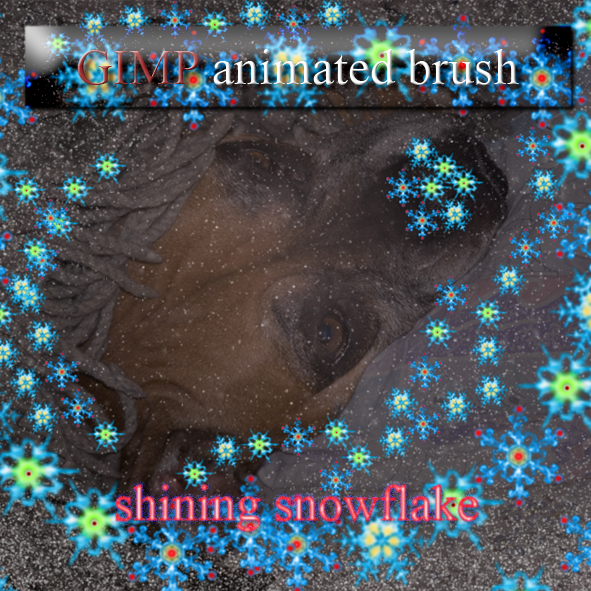 GIMP shining snowflakes by feniksas4 on DeviantArt
