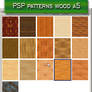 psp patterns wood a5