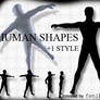 photoshop human shapes part1