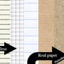 Real Seamless Paper Patterns