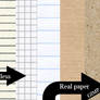 Real Seamless Paper Patterns