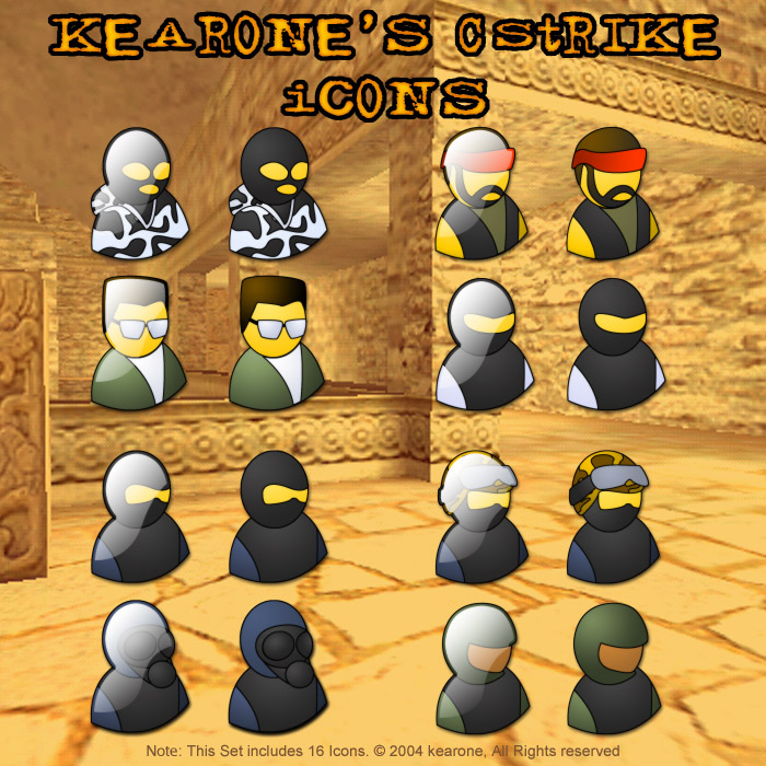 kearone's CStrike Icons