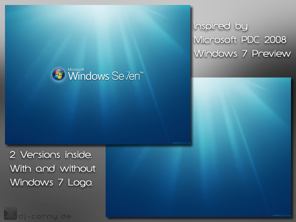 Windows Seven PDC 2008 Preview by dj-corny