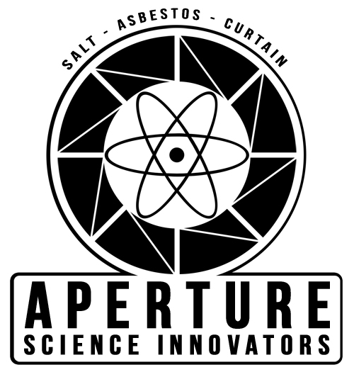 Aperture Science Cubelogo 1953