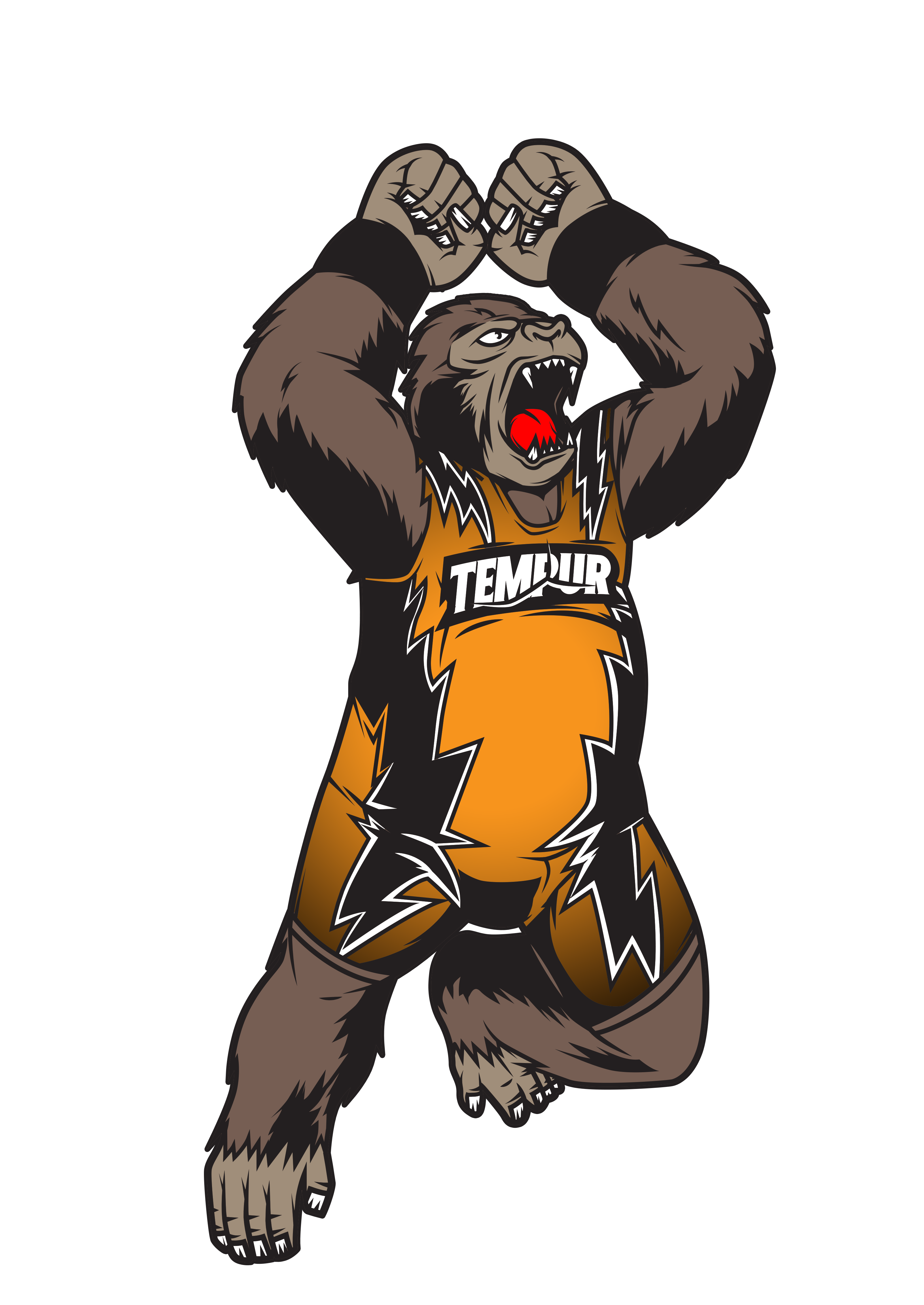 Gorilla Wrestling by BobTempurFight on DeviantArt