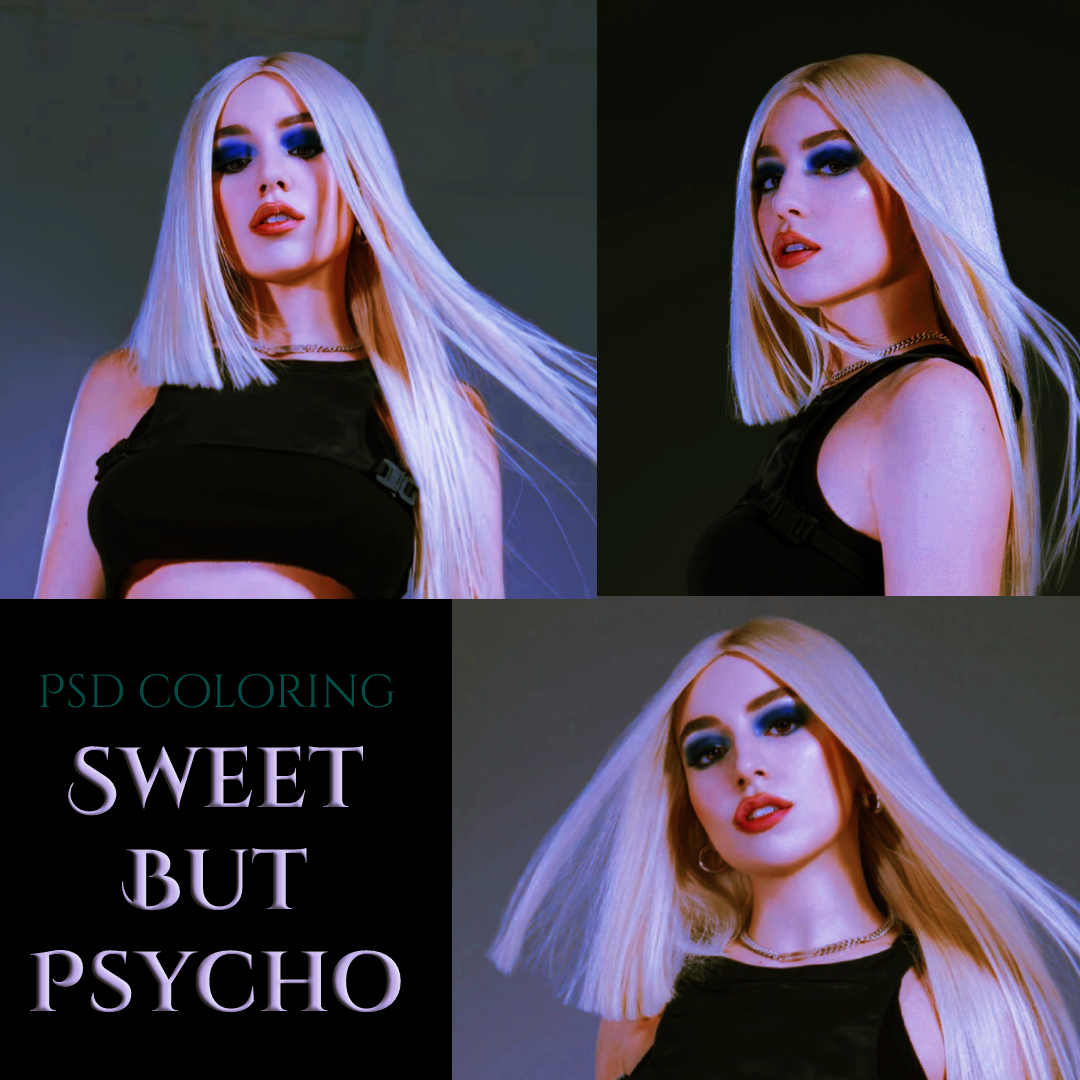 Psd Coloring Sweet But Psycho by Mxnthxs on DeviantArt