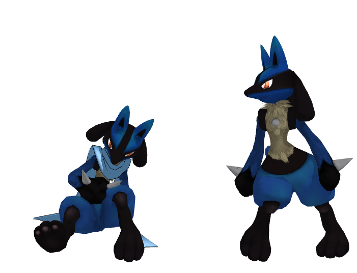 Lucario mmd dl by MaxgunXD on DeviantArt