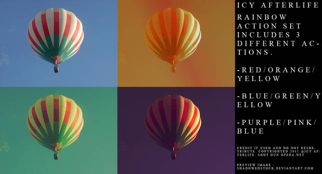 Action Set 1 : Rainbow