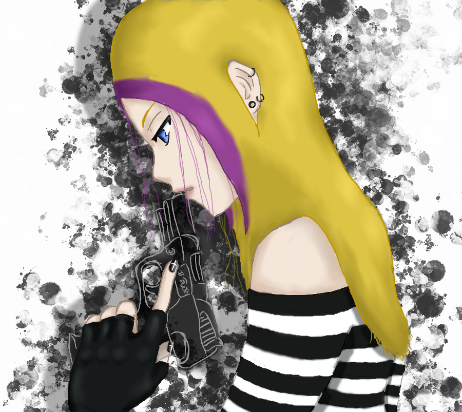 Gun to my head by BloodyCross13 on DeviantArt