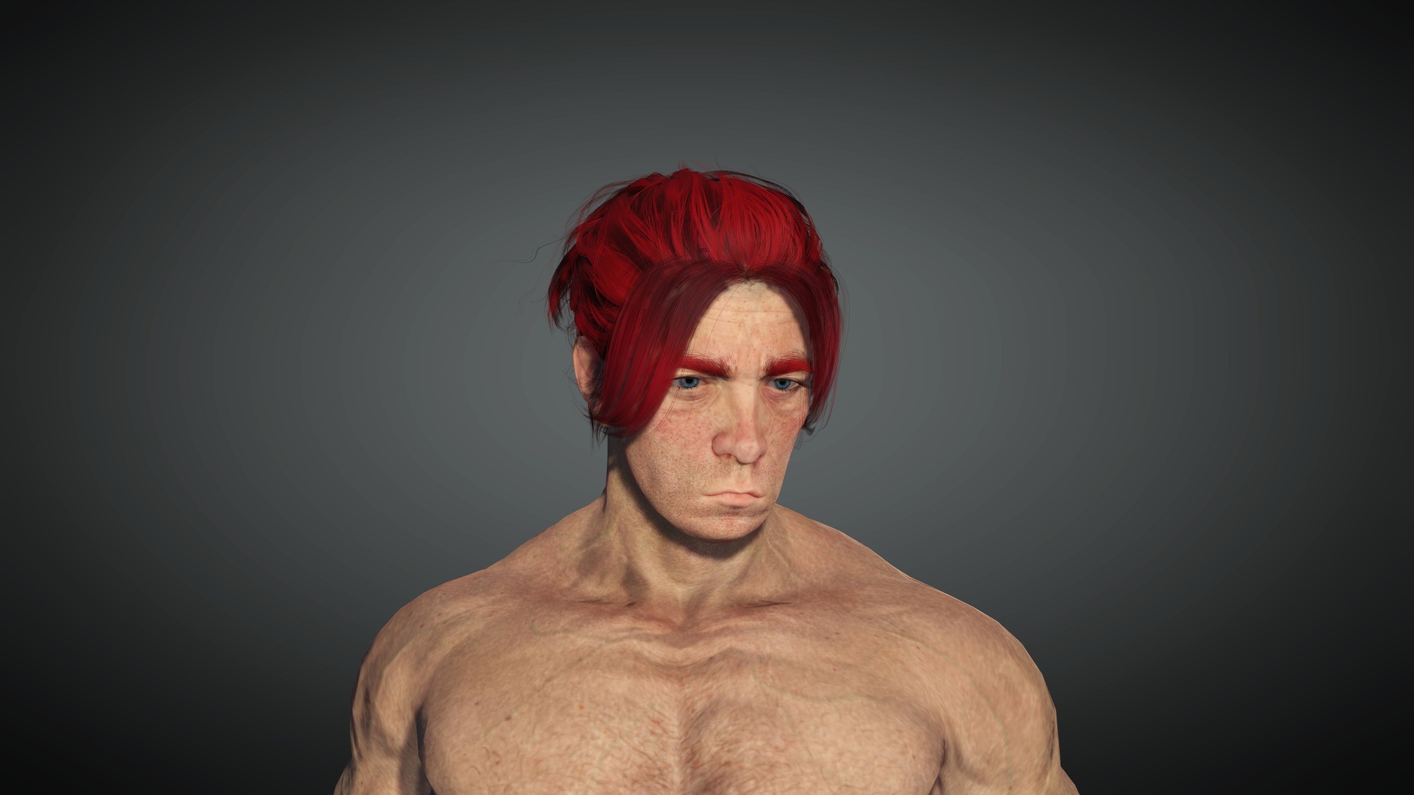 Jonney Michael BiggButt RedBush Aka Buff Dude OC by XXDownToEarthfooXX on  DeviantArt