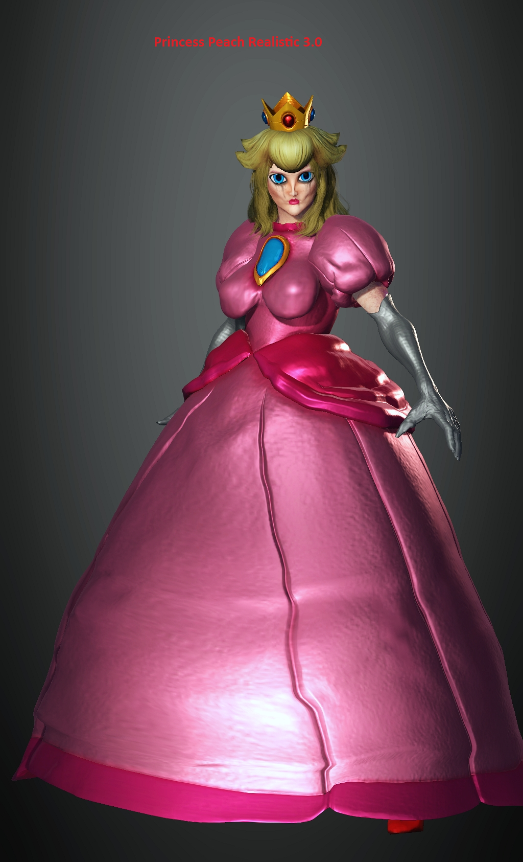 Princess Peach Realistic 3.0 by XXDownToEarthfooXX on DeviantArt