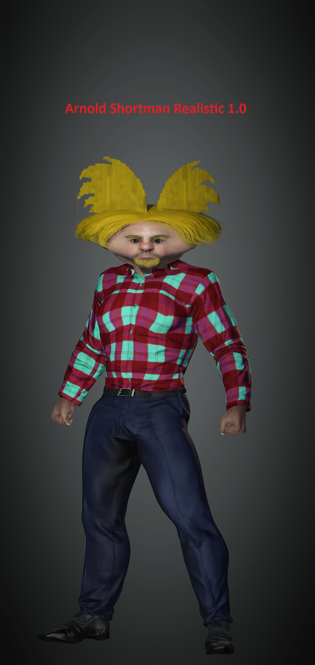 Arnold Shortman Realistic 1.0 by XXDownToEarthfooXX on DeviantArt