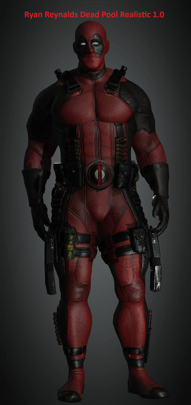 Ryan Reynolds Dead Pool Realistic 1.0 by XXDownToEarthfooXX on DeviantArt