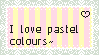 x. Pastel colours stamp~ .x by QueenSmil3y