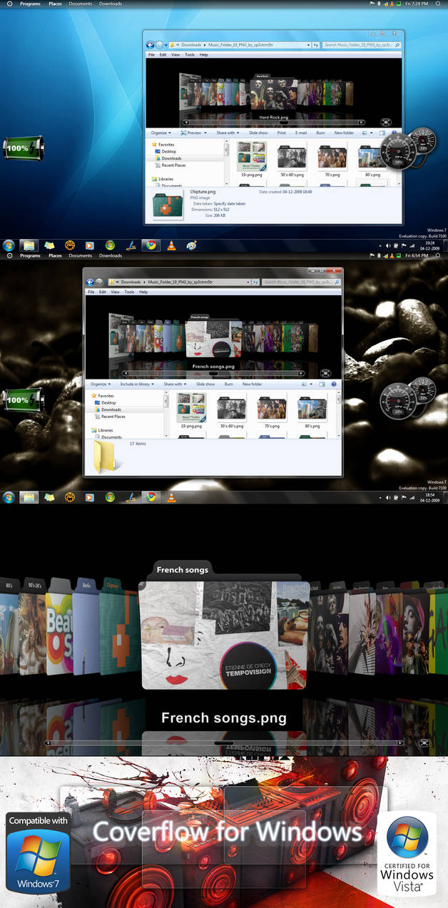 vemods coverflow for windows by lordbunty on DeviantArt