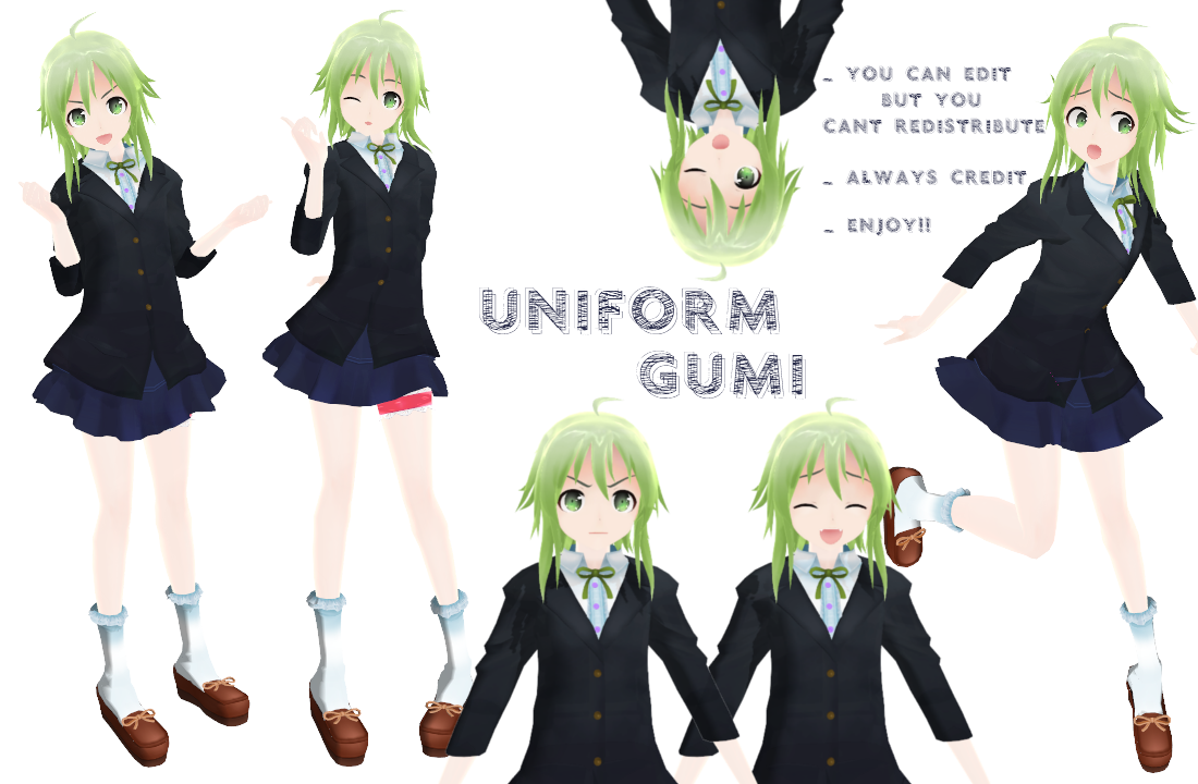 MMD: Uniform GUMI+ Download
