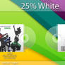 25percent White