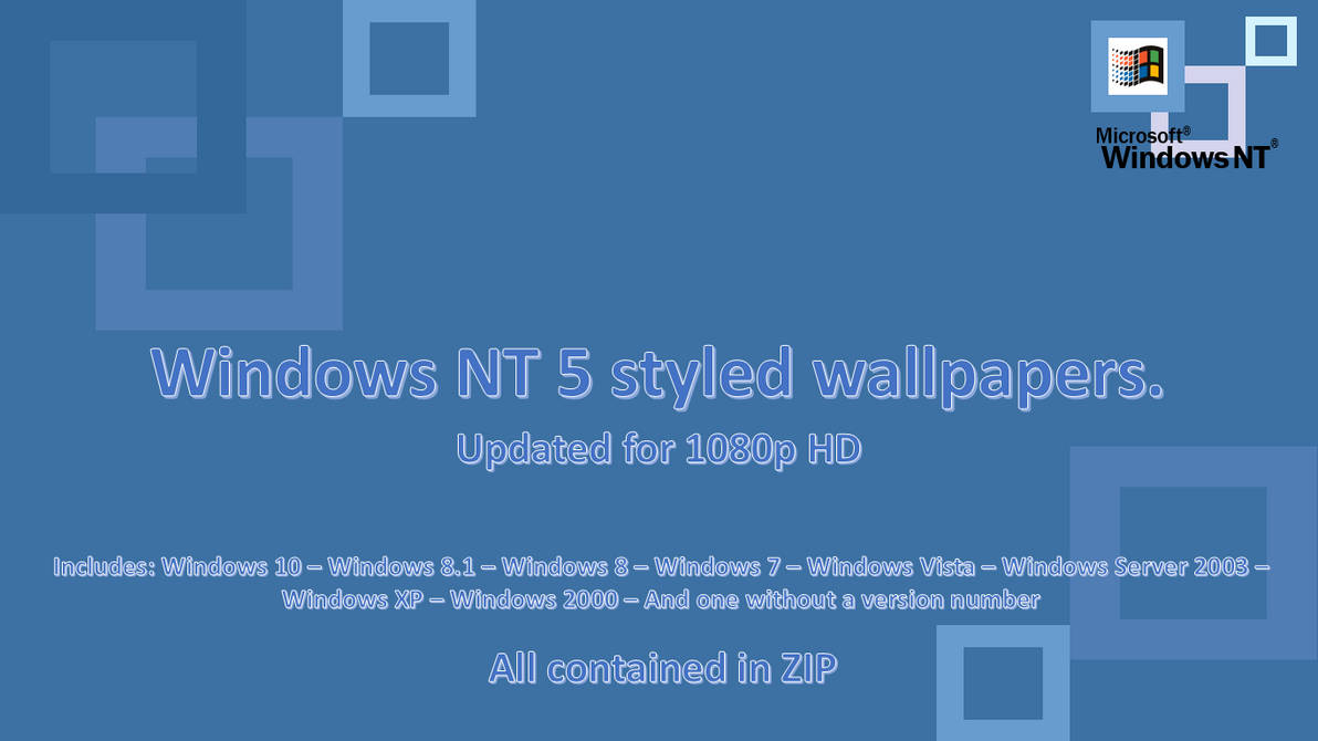 Windows Nt 5 Styled Wallpapers Updated Version By Winabpc1564 On Deviantart