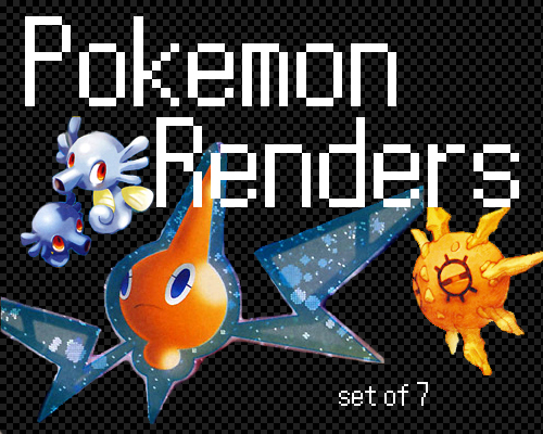 Pokemon Renders PNGs by Aoripon on DeviantArt