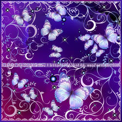 butterfly Flowers brushes