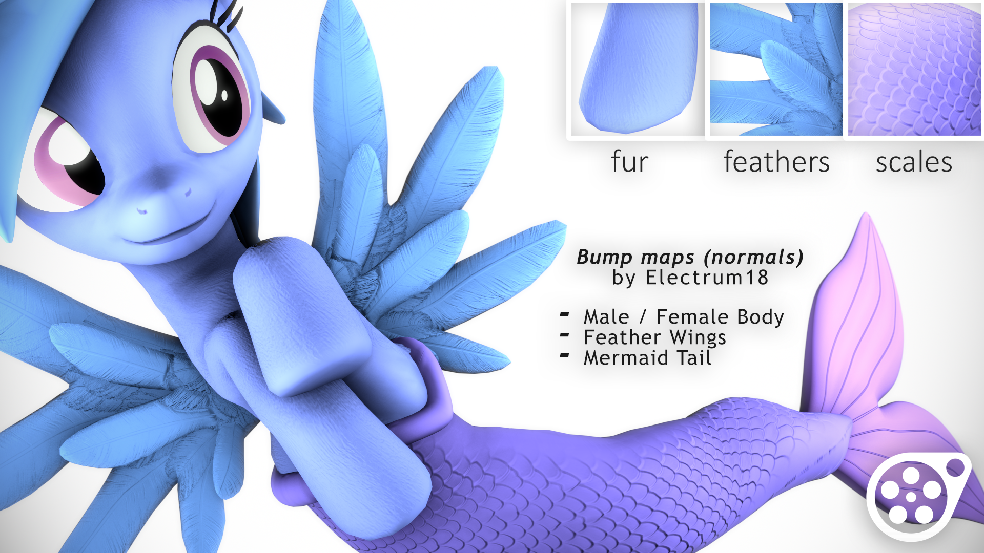 Electrum's Bumpmaps for ponies