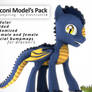 Electrum's Draconi model's pack