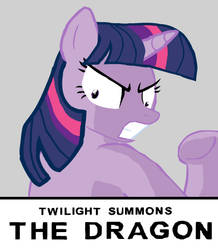 Twilight Summons the Dragon