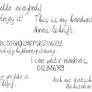 My Handwriting - Annas Schrift