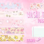 Washitape Rilakkuma, Molang