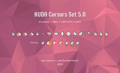 KUDA Cursors Set 5.0