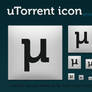 uTorrent icon grey