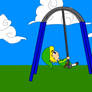 Toon Link Swing Animation