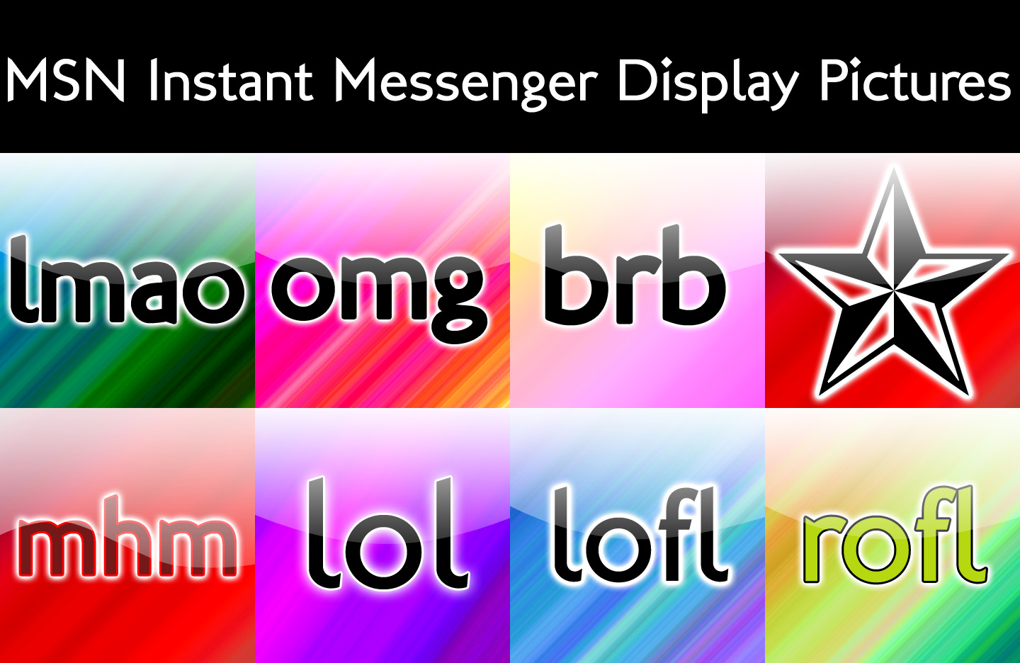 MSN instant messenger pics