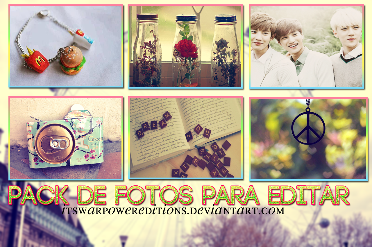 Pack de Fotos para Editar