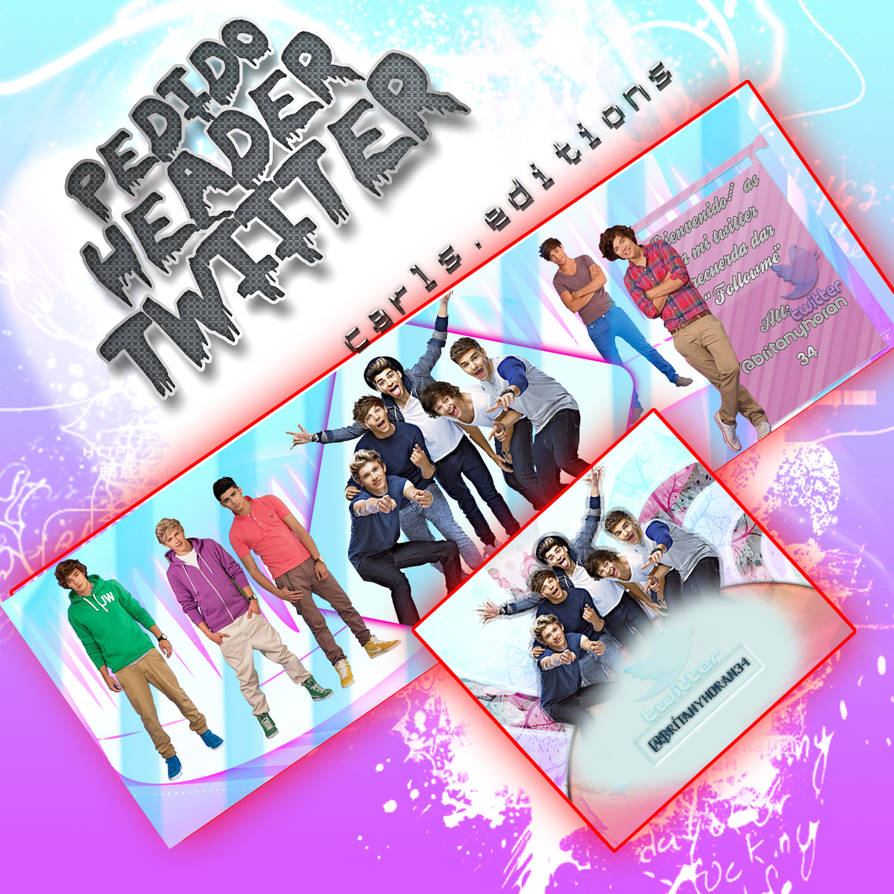Banner Twitter-One Directions-Pedidos by Carls-Editions on DeviantArt
