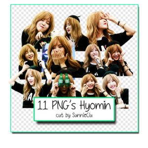 Pack 11 PNG's Hyomin