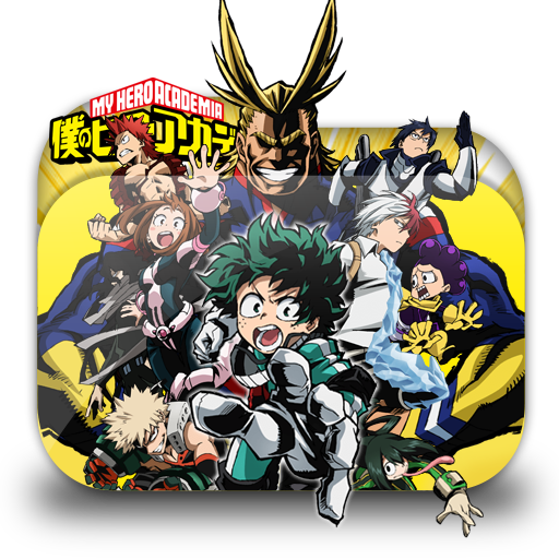 Boku no Hero Academia Heroes:Rising Folder Icon 2 by RagnaRook82 on  DeviantArt