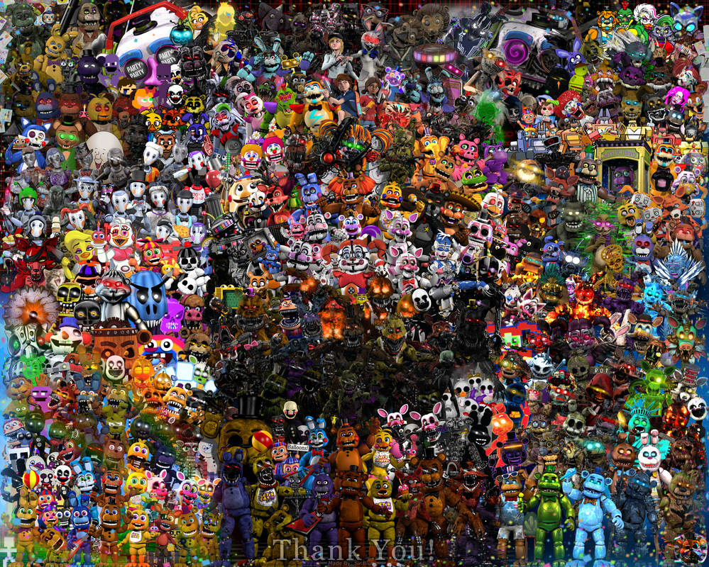 Five Nights At Freddys Ultimate Poster by SirBlueStudios on DeviantArt