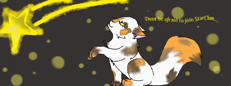 Don't be afraid to join StarClan.... (Again!?)