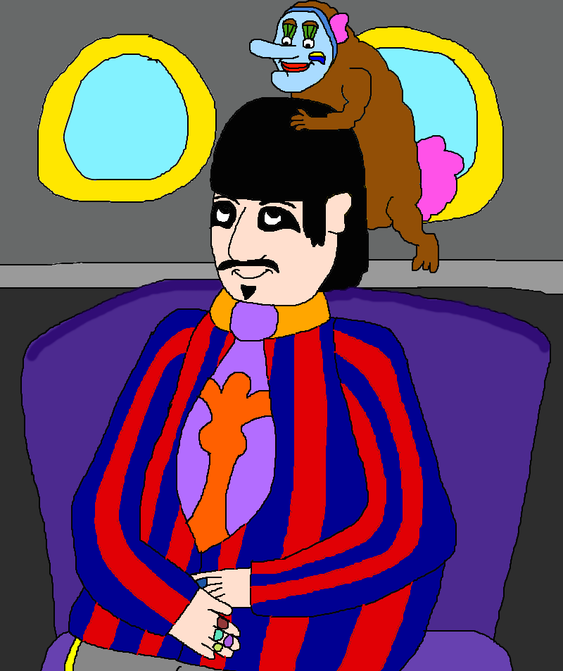 Ringo Starr and Nowhere man