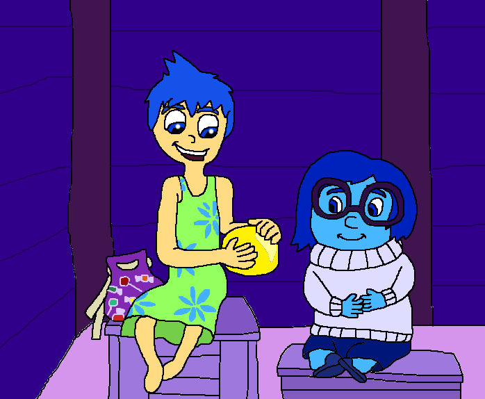 Joy and Sadness by nickel8 on DeviantArt