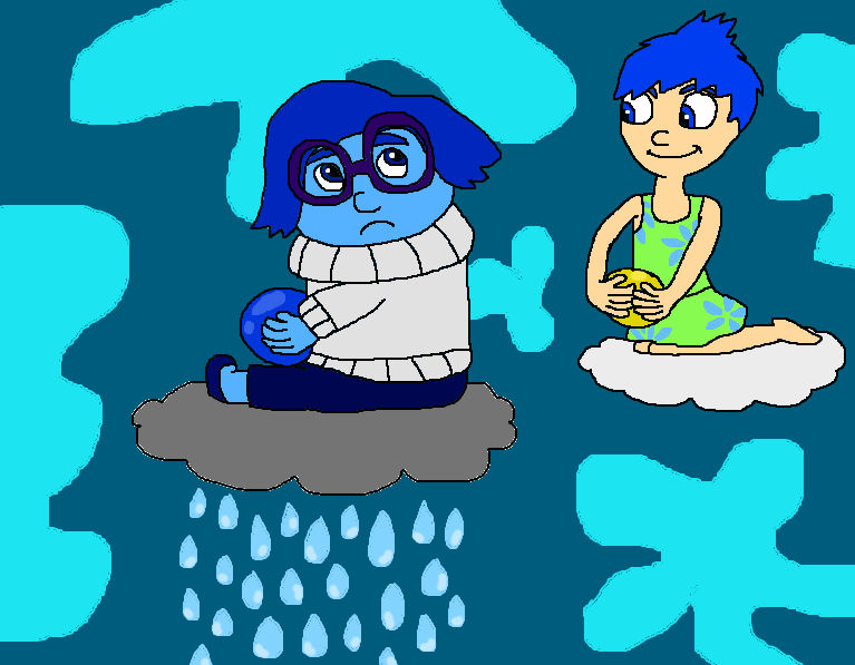 Joy and Sadness by nickel8 on DeviantArt