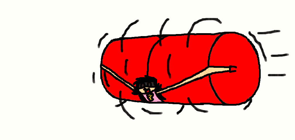 Pink Putty flattens herself by Bermattra on DeviantArt