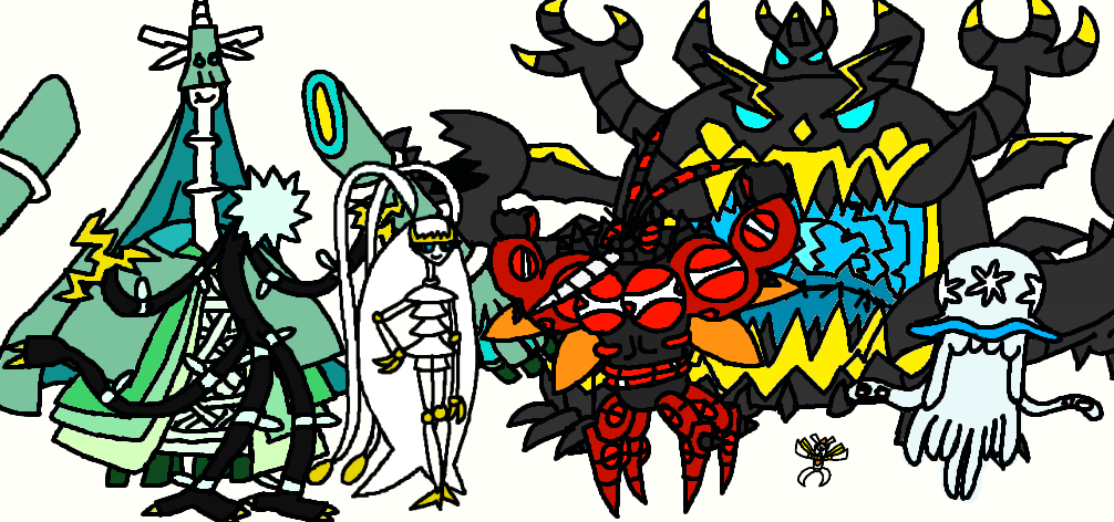 Ultra Beasts reunited by alvezfabricioXD on DeviantArt