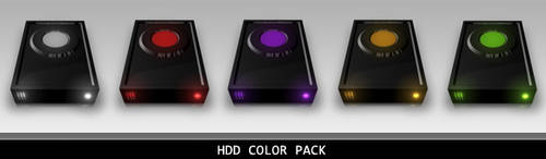 HDD Color Pack PNG