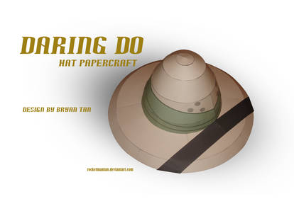 MLP - Daring Do's Hat Papercraft