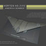 Horten XVIII Amerika Bomber Paper Model