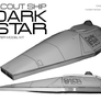 Dark Star Spaceship Paper Model