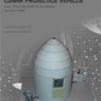 Jules Verne Lunar Projectile Vehicle Paper Model
