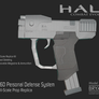 Halo - M6D Pistol Papercraft Replica